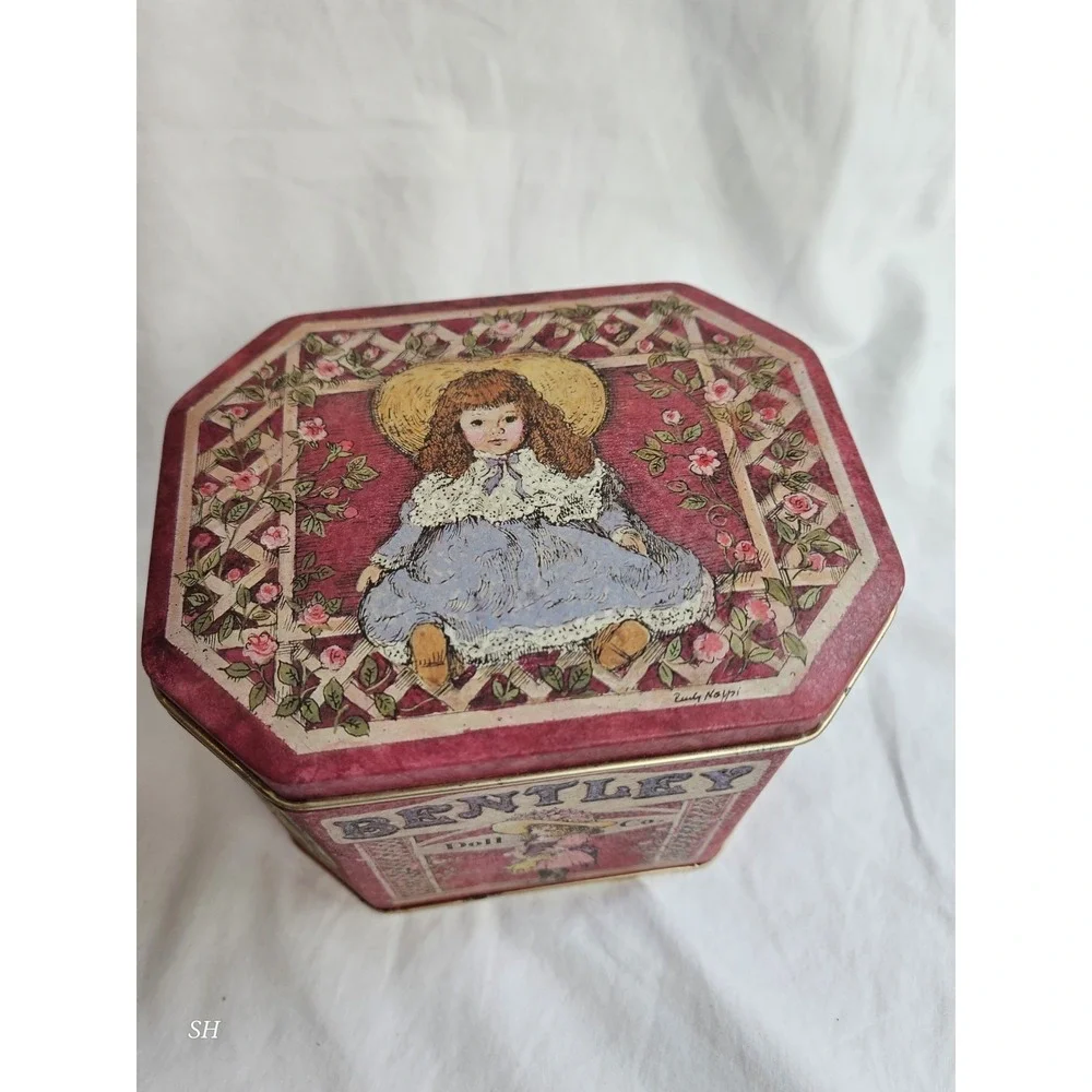 Vintage Bentley Doll Co Tin
